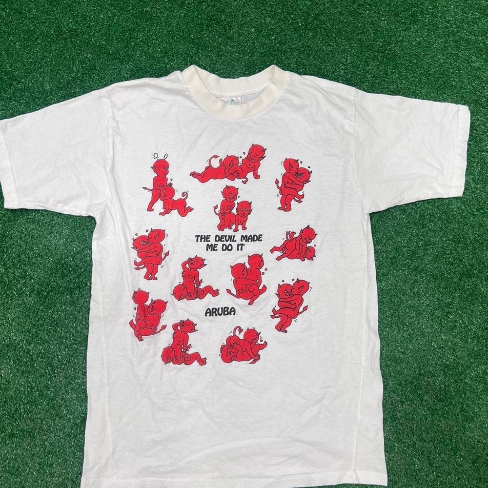 Vintage Funny Devil Shirt